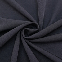 Tela de Sarga Elástica en 4 Direcciones, Impermeable, Lisa, de 210 g/m², 150D, 92% Poliéster, 8% Elastano, para Pantalones de Uniforme, OEM ODM
