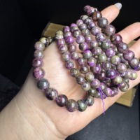 Großhandel Natürlicher Kristall Seltene Edelsteine Heilsteine Runde Perlen Atlantisite Armband zum Tragen
