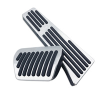 Pedal de freno de acelerador BMW 1 2 3 5 Series Pedal de metal antideslizante no perforado para vehículos X3 X5 X6