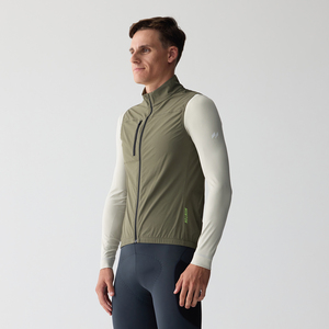 <span class=keywords><strong>Gilet</strong></span> de cyclisme coupe-vent personnalisé <span class=keywords><strong>Gilet</strong></span> de vélo de <span class=keywords><strong>route</strong></span> sans manches pour hommes Vert en gros | Fabricant de <span class=keywords><strong>gilet</strong></span> de cyclisme imperméable OEM - Product Image 5