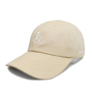 Casquette de baseball 6 panneaux entièrement personnalisable en coton noir, non structurée, pour le sport – Vente en gros - Product Image 2