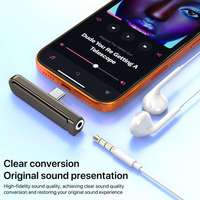 Adaptador de Auriculares AUX de 3.5mm con Sonido HIFI, Música, Llamadas y Control Remoto para Dispositivos iPhone