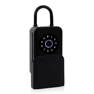 Secure Tuya Fingerprint Key Storage Boxes <strong>Safe</strong> Storage Passcode Smart Keys <strong>Box</strong> Remote Access Electronic Lock <strong>Box</strong> for Key - Product Image 1