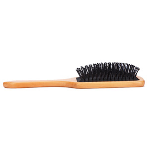 Peine de madera con cojín de aire Basil, tamaño grande, para el cuidado del cabello y masajes - Product Image 5
