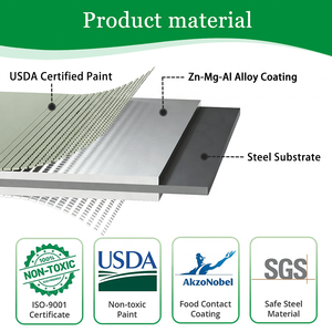 Lit de jardin en métal Boîte à fleurs surélevée en acier galvanisé de <span class=keywords><strong>grande</strong></span> capacité pour fleurs et herbes Centre commercial à domicile - Product Image 3