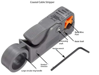 Kit d'outils réseau : testeur de câble LAN, coupe-fil, tournevis, pince à sertir RJ45, kit de réparation réseau