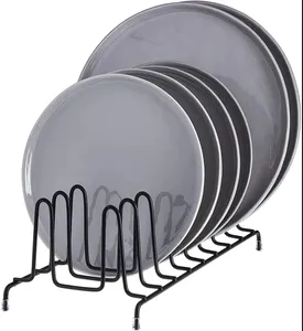 Küchenschrank-Organisator Geschirrtrockengestell Draht Schneidebrett Plattenregal Aufbewahrung Metall Küchenzubehör Multifunktion Fo
