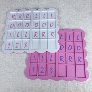 Vassoio per Piastre da Mahjong Stampato in 3D per Pratica, Tavola di Posizionamento per Allenamento Sinistro e Destro, Piastra di Posizionamento e Stoccaggio per Disposizione del Mahjong - Product Image 1