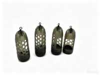 Cage à appâts pour la pêche à la carpe Continental Rocket avec hameçon pivotant, porte-appâts lesté, accessoires de pêche à la mouche