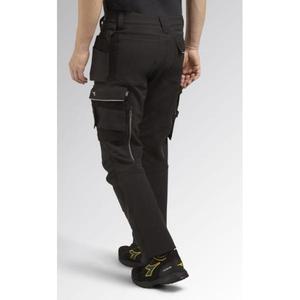 DIADORA UTILITY-702,178757-75135/S Pantalón gris asfalto de rendimiento de nylon elástico-PANTALÓN DE TRABAJO EAN 8032521942578 - Product Image 3