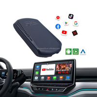 Boîte intelligente CarPlay AI intégrée avec YouTube et Netflix, sans fil, pour voitures avec système filaire d'origine, mise à niveau de l'entertainment multimédia en voiture