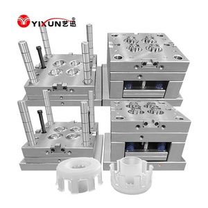 Bộ lọc được làm bằng vải lưới dệt trắng kèm theo chèn trong nhựa nhựa lọc sản xuất ép phun quá trình đúc - Product Image 5