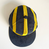 Casquette Snapback 5 Panneaux Personnalisée en Daim Style Hip-Hop Broderie Personnalisée Casquette de Baseball Tendance Marque Visière Plate Homme Événementiel