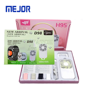 Tiên Tiến Thông Minh Đồng Hồ Mini Fan Cộng Với Earbud 7 In1 Phụ Nữ Đồng Hồ Không Dây Phù Hợp Với H95 Smartwatch Bộ Quà Tặng - Product Image 6