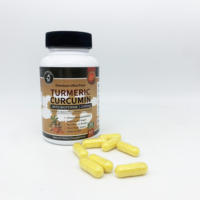 DUOZI OEM Curcuma Curcumine avec BioPerine 1500mg Capsules Végétaliennes Complément Alimentaire 60 Capsules Végétales