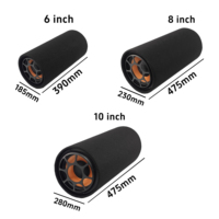Taille personnalisée 6 8 10 pouces caisson de basses actif audio de voiture 700W Peak 4Ohm amplificateur système de son intégré avec basse de voiture