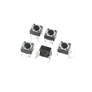 TC-0606A 6*6*5 Micro Tact <strong>Switch</strong> 4 Pin Dip Through-Hole <strong>Button</strong> <strong>Switch</strong> Normal State At Wholesale Price - Product Image 1