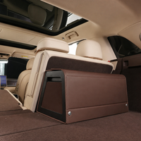 Boîte de rangement pour coffre de voiture en cuir PU à coque rigide ABS, organisateur pliable pour SUV MPV, accessoires de voiture