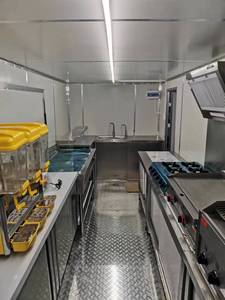 Mobile Coffee Ice Cream Trailer <strong>Street</strong> Customizable Color/Size Food Cart <strong>Snack</strong> on Sale with Lights - Product Image 5
