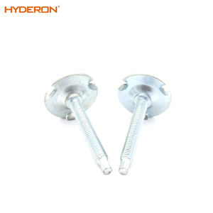 Pieds réglables Hyderon pour meubles, pieds de support robustes en acier pour chaise, vis hexagonales externes - Product Image 3