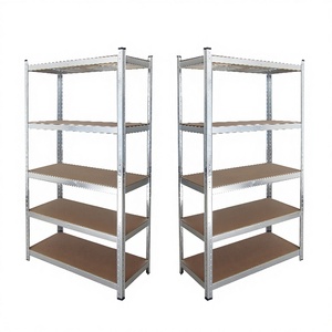 Korozyona Dayanıklı Galvanizli Gri Demir Tel Örgü Raf 1.5mm Raflı Civatalı Çelik Depolama Çözümü - Product Image 2