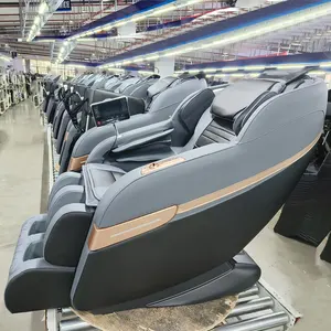 4d sedia massaggiante riscaldata a corpo intero sl track shiatsu di lusso a gravità zero sedia da massaggio a basso costo con massaggio ai piedi