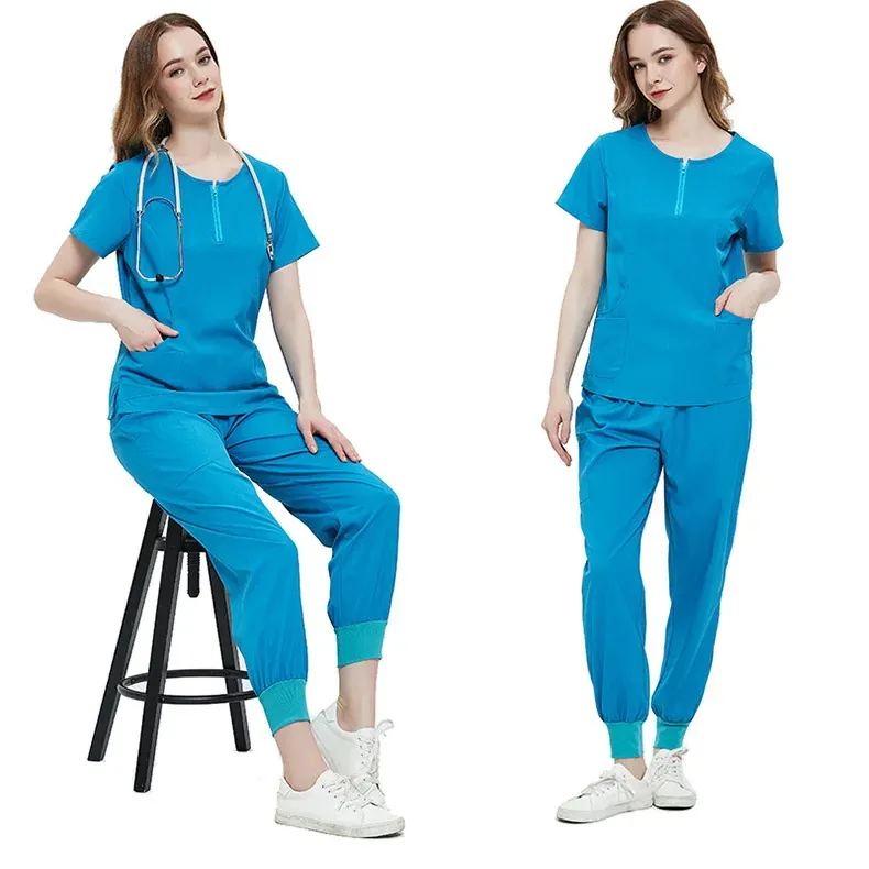 2023 Pflege Peelings Männer Uniformen Frauen Peeling Set Krankens ch wester Hosen Unisex Uniform Krankenhaus Top Uniform Sets