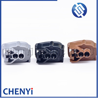Conector impermeable automotriz de 2 pines, sensor de golpe, enchufe de inyector de combustible 6189-0611 90980-11875 para Toyota Camry Prado Corolla Mazda