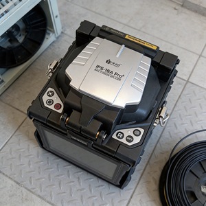 เครื่องเชื่อมต่อใยแก้วนำแสง IFS-15A Pro ขนาด 150x150x170 มม. สำหรับงานเชื่อมต่อ FTTH - Product Image 5