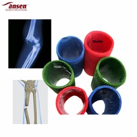 Bandage orthopédique anti-humidité, plâtre en polymère de fibre de verre à conception pour peau sèche, pour une utilisation prolongée