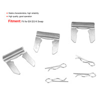 Shifter Unit Cable Clip Pin Montage Fer Matériel KTDCABHRD Fit pour EK EG K Swap