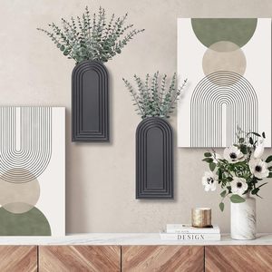 Tường lưu trữ giá treo hộp thủng miễn phí rắn gỗ lưới tường trang trí tủ treo giá kệ tường - Product Image 2