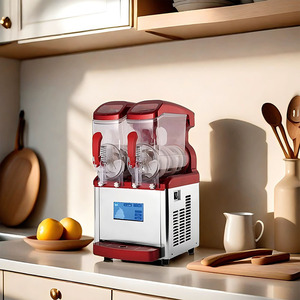 Commercial <b>Machine</b> 6L/12L Single Dual Cylinder Frozen Beverage Dispenser for <b>Ice</b> Smoothie Shops AS-Icecream145 Powerful & Quiet - Product Image 3