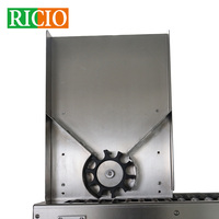 Machine d'étiquetage horizontale automatique Ricio pour tubes, ampoules et flacons, personnalisable, à prix compétitif, avec application d'étiquettes autocollantes