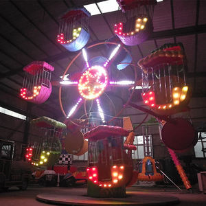 ขายร้อน ราคาโรงงาน สนามเด็กเล่น สวนสนุกกลางแจ้ง อุปกรณ์สนามเด็กเล่น มินิชิงช้าสวรรค์ - Product Image 6