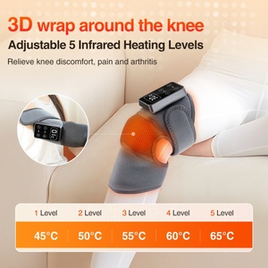 <b>Electric</b> <b>Heating</b> Knee <b>Pads</b> Multi-Function Massage Vibrating Knee Massager Heat Massage Relax Knee - Product Image 2