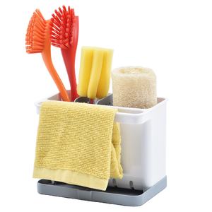 sink caddy kitchen sink organizer rack plastic sink tidy sponge holder organizer utensil holder for sponge holder