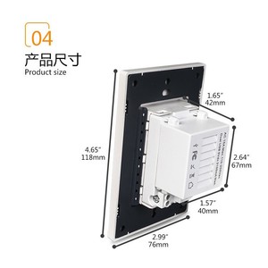 <b>Usb</b> <b>Socket</b> 120V 15A <b>Usb</b> A 2 Ports <b>With</b> Safety Door For Foreign Trade - Product Image 3
