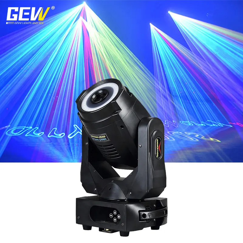 Gevv 3W RGB hoạt hình laser hiển thị đèn câu lạc bộ đêm DJ 3000mw Pro Disco Laser Ánh Sáng sân khấu dẫn di chuyển đầu ánh sáng laser