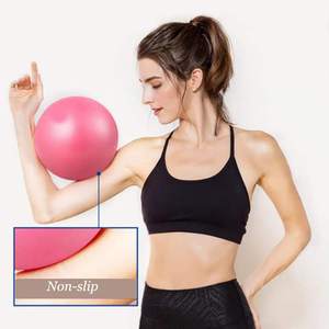 <span class=keywords><strong>ลูก</strong></span>บอลโยคะขนาดเล็กป้องกันการแตก - <span class=keywords><strong>ลูก</strong></span>บอลออกกำลังกายขนาดเล็กสำหรับฝึกขา/กล้ามเนื้อสะโพก พร้อมที่สูบลม - Product Image 4
