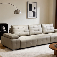 VONLIVA Sofá Cama Moderno para Sala de Estar, Muebles de Lujo para Sala de Estar de Villa, Sofá Cama Cómodo para Vestíbulos de Hoteles Cinco Estrellas