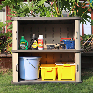 Armoire de rangement Toppla personnalisée pour lycée, en plastique, pour piscine, mobilier de jardin, et articles à forte demande - Product Image 3