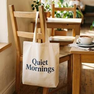Sac de shopping réutilisable personnalisé avec logo imprimé, grand format, de haute qualité, recyclé, écologique, pour femmes, sac fourre-tout en toile de coton - Product Image 1