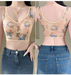 Sujetadores sin tirantes al por mayor para mujer, sujetador de encaje cómodo, bralette inalámbrico push-up para mujer sexy - Product Image 4