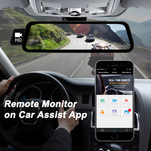 2021 EGO Android 8.1 WiFi voiture DVR avec Navigation GPS 4G double caméra de bord ADAS FHD caméras de navigation miroir enregistreur vidéo - Product Image 5
