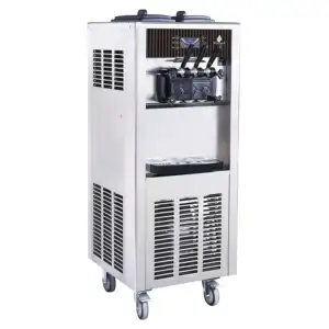 מכונת גלידה מסחרית 2200 אוטומטי w 20-28l/5.3-7.4 גלון לשעה רכה & קשה לשרת גלידה עם תצוגת lcd