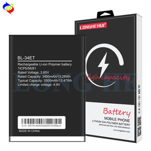 100% Unterstützung Schnellladung BL-34ET BB2 POP3 Original Li-Ionen-Polymer Wiederaufladbarer Handy-Akku für Tecno POP 3 - Product Image 3