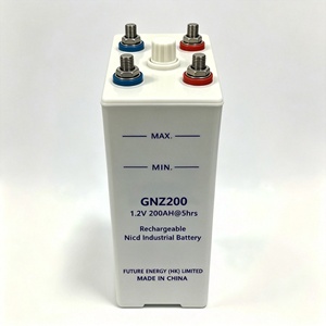 IEC60623แบตเตอรี่ GNZ200แบบชาร์จไฟได้สำหรับ UPS KPM200 1.2V แบบปล่อยประจุ200AH ปานกลาง - Product Image 2