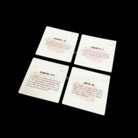 Jeu de 52 cartes d'affirmation bibliques personnalisées pour enfants