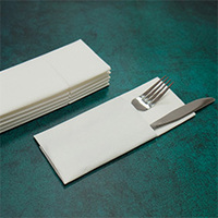 Serviette de poche en matériau Airlaid jetable de haute qualité de Santian Paper Style chinois avec célébrations du Nouvel An à poignée unique